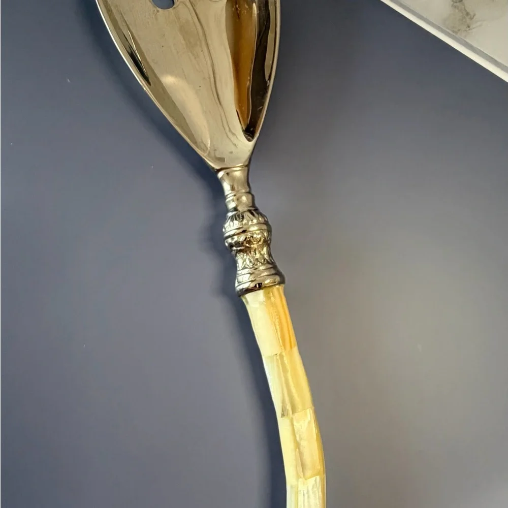 Elegant Cream and Silver Serving Set - Home Accents - Picture 7 of 10